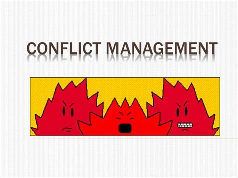 ppt conflict management powerpoint presentation free download id