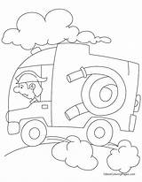 Fire Coloring Pages Extinguisher Engine Station Safety Getcolorings Getdrawings Kids Popular Comments sketch template