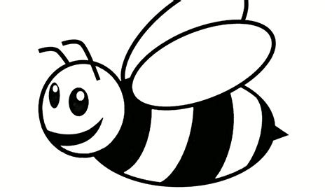 bumble bee printable template clipart