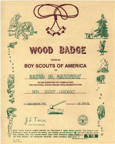 wood badge chattanooga bsa history