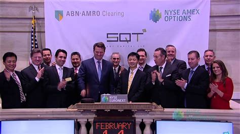 abn amro clearing celebrates  launch  sqt capital youtube