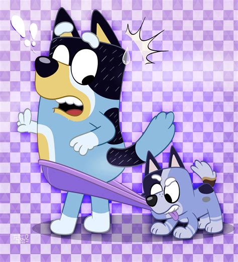 A Parody Featuring Bandit And Socks R Bluey