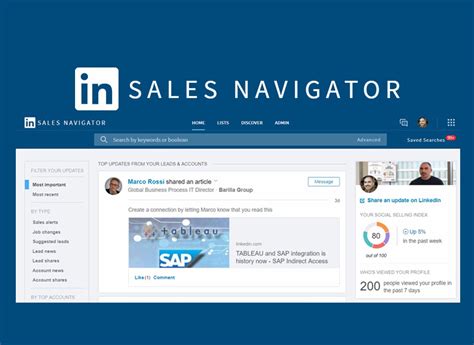linkedin introduces  content  sharing options  sales navigator