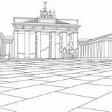Berliner Fernsehturm sketch template