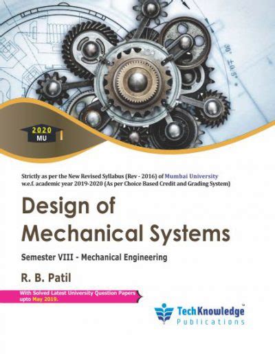 techknowlege design  mechanical systems   patil  bookwalas