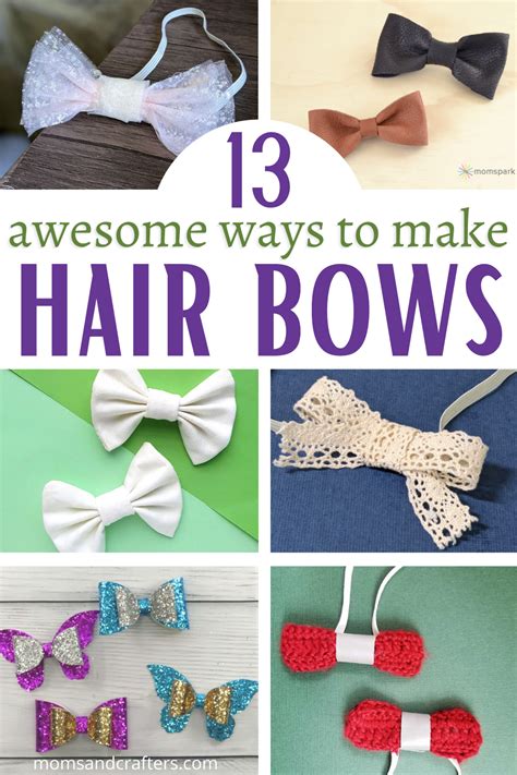 How To Make Hair Bows 13 Unique Ideas For Beginners