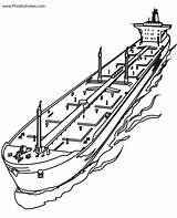 Ship Cargo Drawing Getdrawings Cruise sketch template