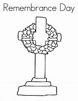 Remembrance Tombstone sketch template