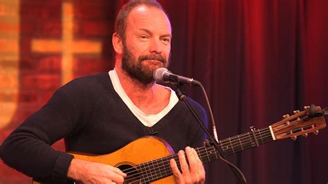 sting performs   ship   wsj cafe