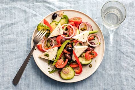 griekse salade recept allerhande albert heijn belgie