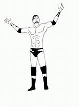 Randy Orton Wrestler Clipartmag sketch template