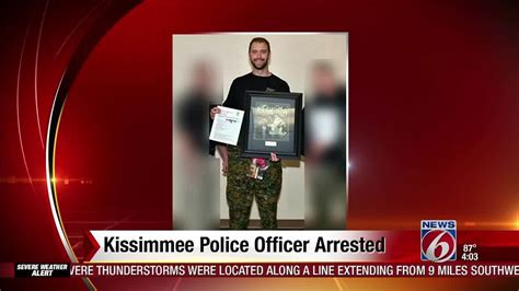 kissimmee police officer arrested after sexual misconduct