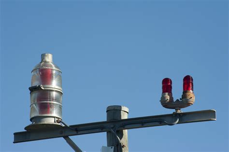 image  aircraft warning lights  guiding beacons freebiephotography