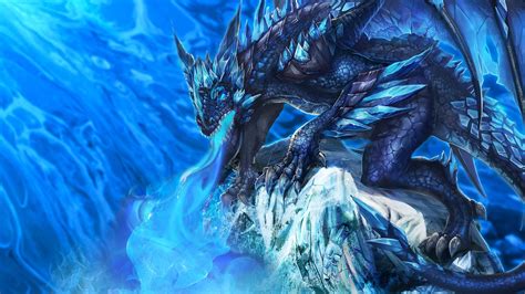 complete abstract blue dragon background images