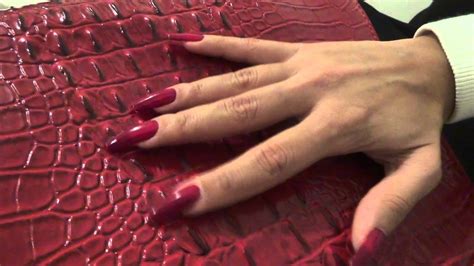 sayuri88 and her pretty red long nails video 44 youtube