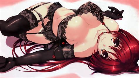 redhead in some sexy lingerie ecchi hentai pictures pictures sorted by rating luscious