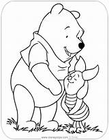 Pooh Piglet Disneyclips Hugging sketch template