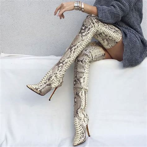 Pin On Knee High Boots