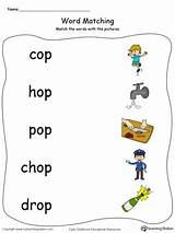 Op Word Family Match Color Words Worksheet Myteachingstation Available sketch template