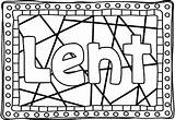 Lent Unicorn sketch template