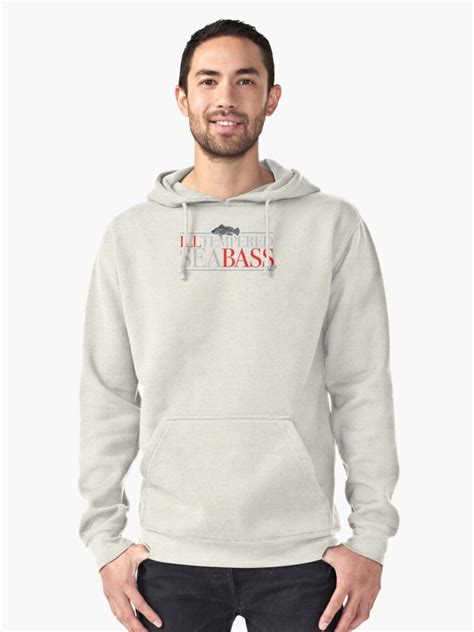 Austin Powers Ill Tempered Sea Bass Pullover Hoodie By Call Me