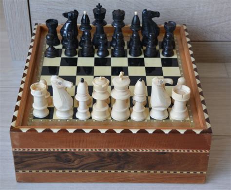 oud ivoren schaakspel catawiki