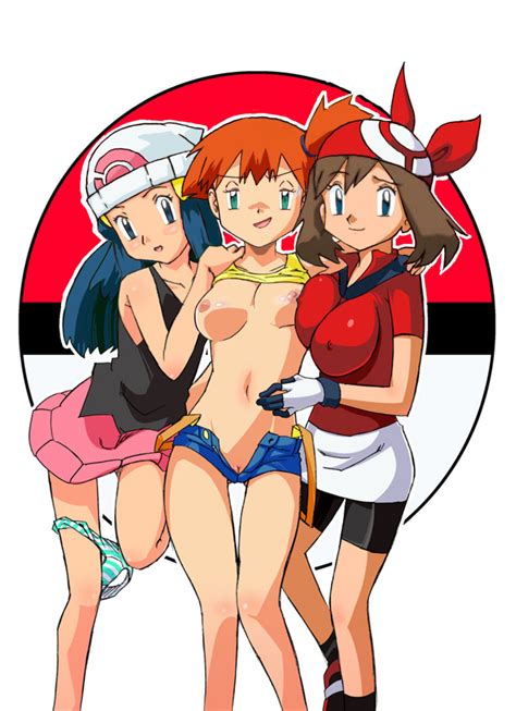 Rule 34 3girls Breasts Dawn Pokemon Female Female Only High