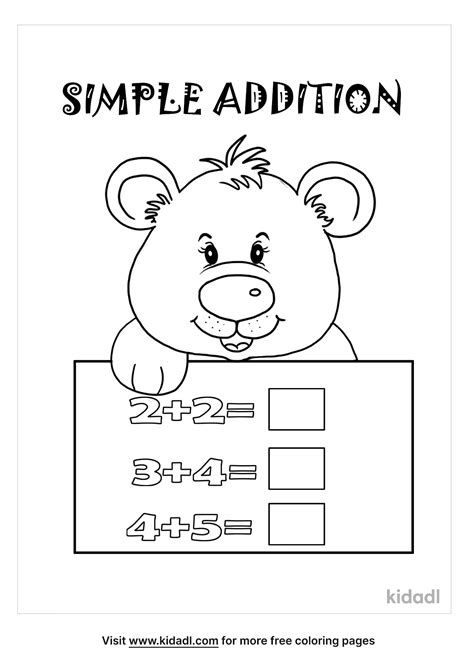 math coloring pages  coloring pages  kids math coloring