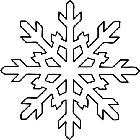 easy paper snowflake template printable