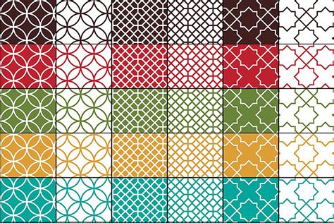seamless moroccan patterns tiles