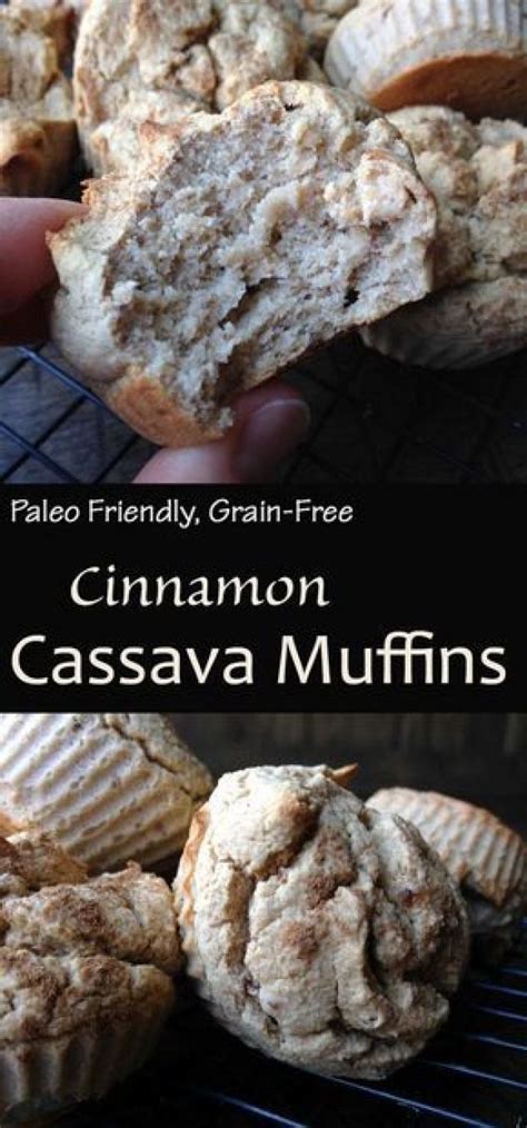 Grain Free Cinnamon Cassava Muffins Made Using Ottos