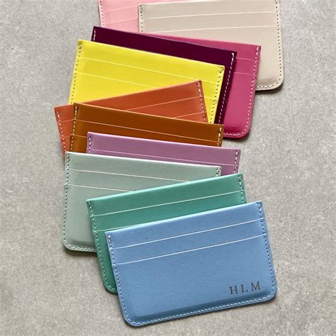 personalised credit card holder  undercover notonthehighstreetcom