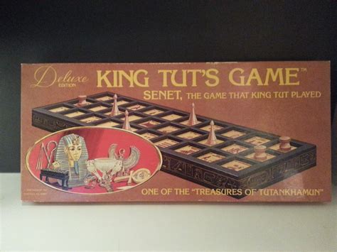 Vintage King Tut S Game Senet By Cadaco 1978 Deluxe
