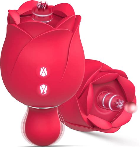 Rose Sex Toy For Womens Sex 2in1 Rose Sex Stimulator For
