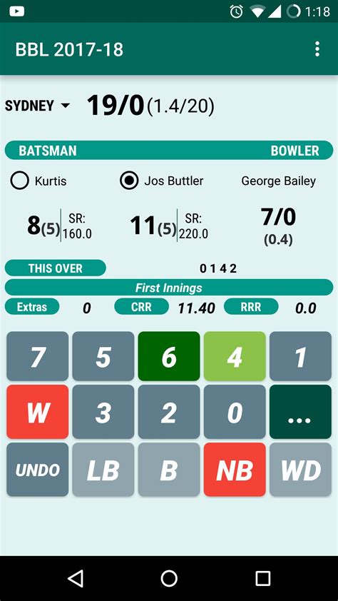 cricket scorer apk  android