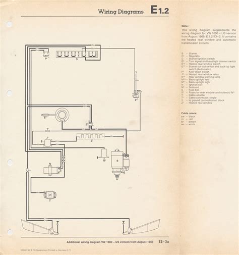 mecha wiring  vw type  wiring diagram