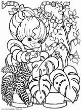 Coloring Pages Rainbow Brite Printable Bright Color Cartoon Kids Sheets Character Characters Cute Sheet Print Books Girls Disney Found Cartoons sketch template
