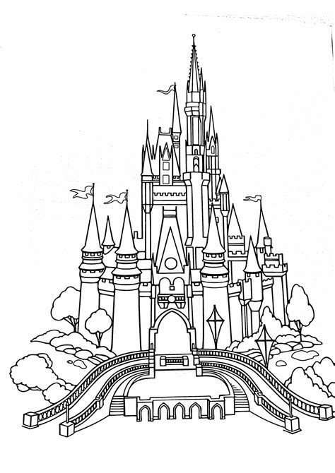 colouring pages princess castle patricia sinclairs coloring pages