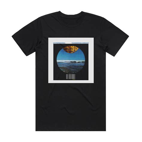 tangerine dream hyperborea album cover  shirt black album cover  shirts