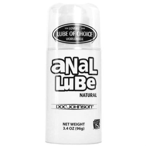 anal lube natural airless pump 3 4oz sex toys at adult empire