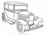 Ford Coloring Henry Pages Car Getcolorings Printable Beautiful sketch template