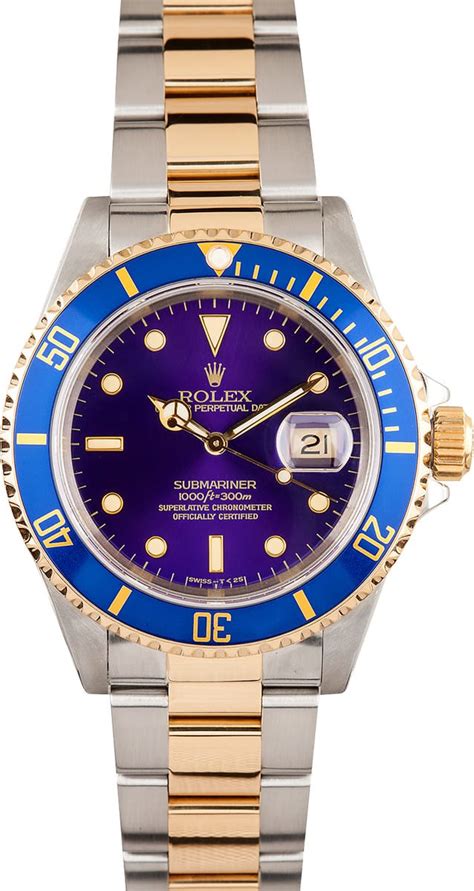 Rolex Submariner Two Tone 100 Authentic Rolex At Bob S Watches
