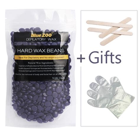 100g Lavender Taste Depilatory Wax Painless Hair Removal Wax Beans Hot