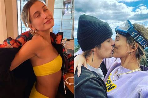 Hailey Bieber S Sexiest Snaps From Lingerie To Swimwear As She Turns 24