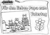 Vatertag Kostenlos Ausmalbild Babyduda Malvorlagen Malvorlage Malbuch Hase Lieben Geschichte sketch template
