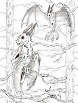 Devil Jersey Cryptozoology Coloring Drawing Book sketch template