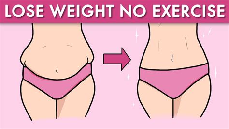 how to lose fat without exercise simple tips to lose weight fast