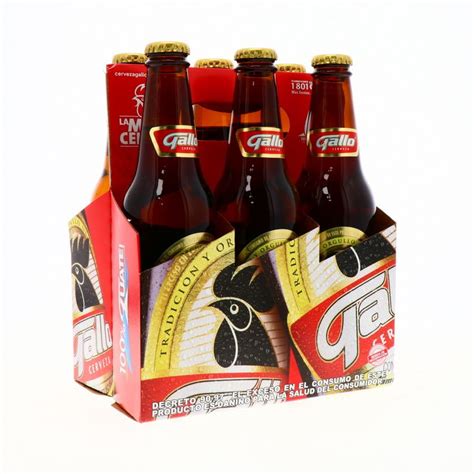 Cerveza Gallo Botella 6 Pack 350ml La Colonia