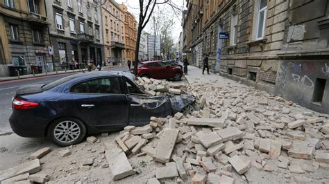croatia earthquake hits zagreb significant material damage teller report