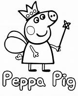 Pig Peppa Bubakids Kleurplaat Colouring Blogx sketch template